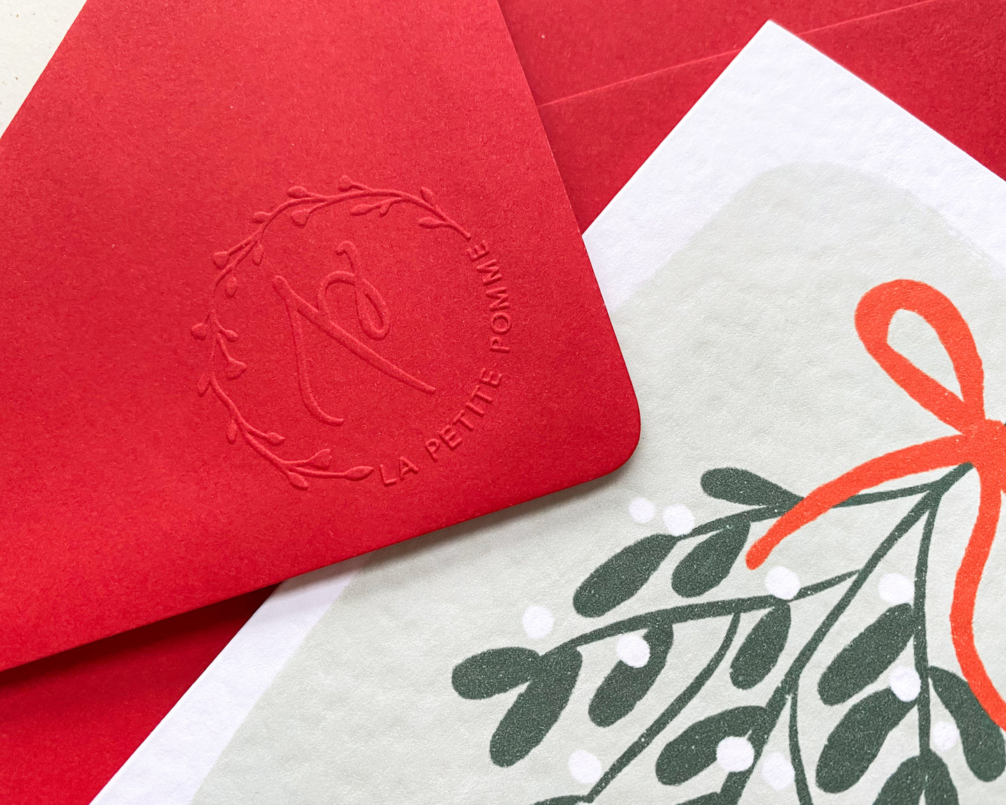 MISTLETOE, Christmas Card