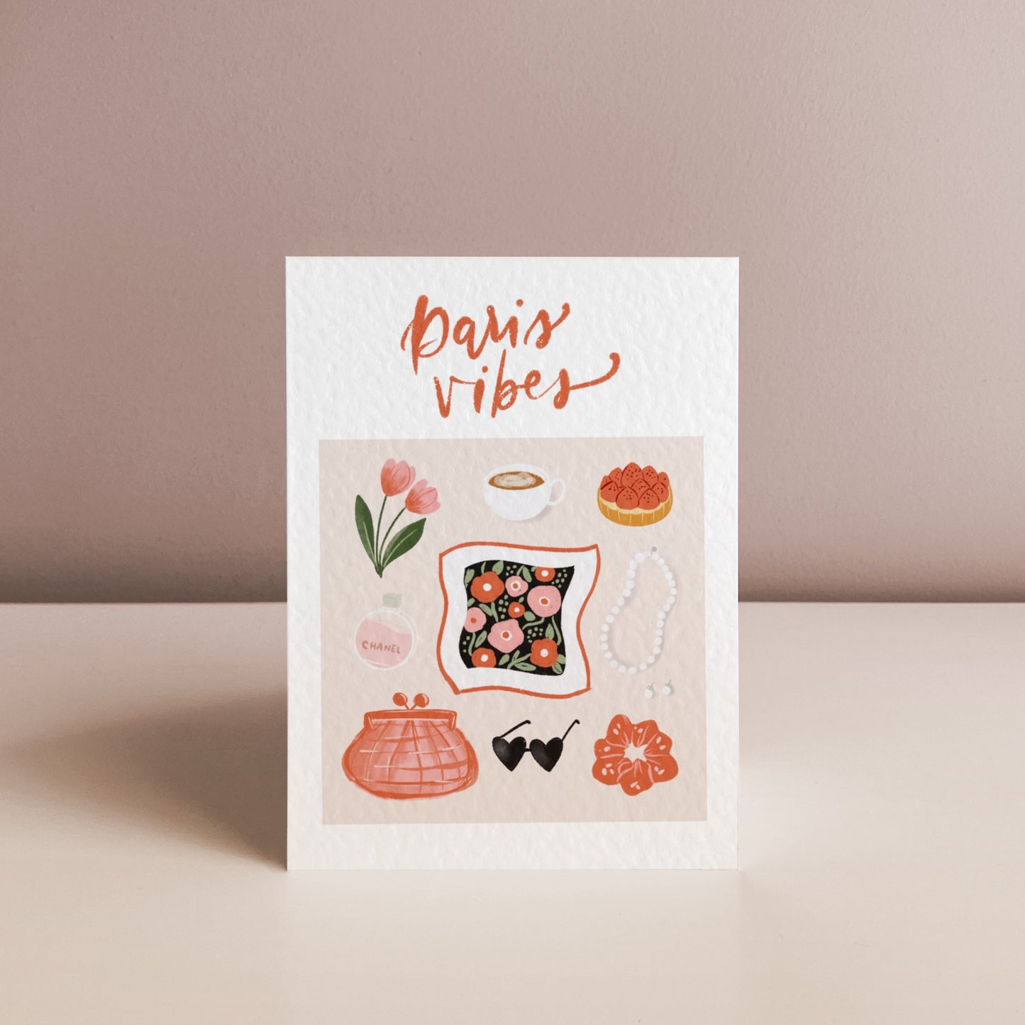 PARIS VIBES, Art Print