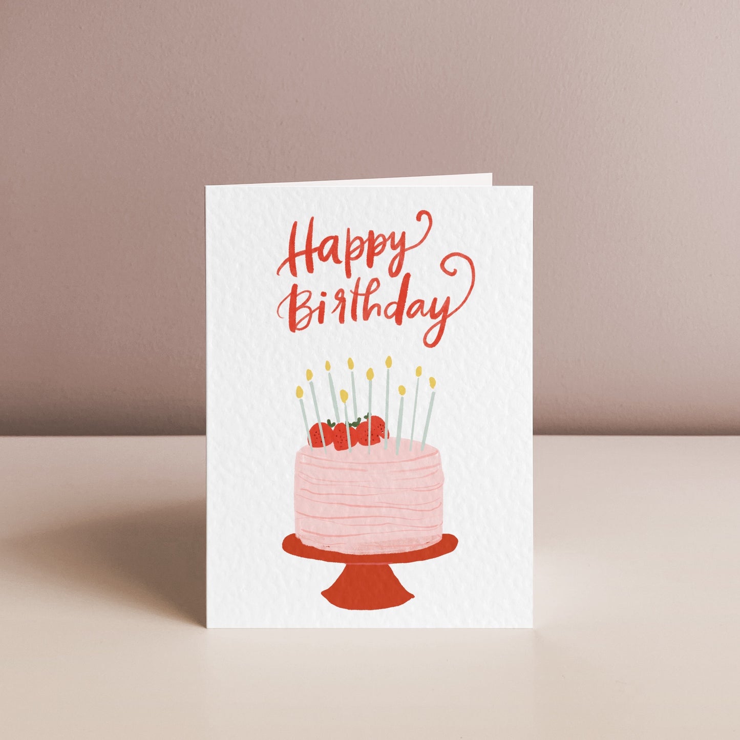 BIRTHDAY CAKE, Birthday Card