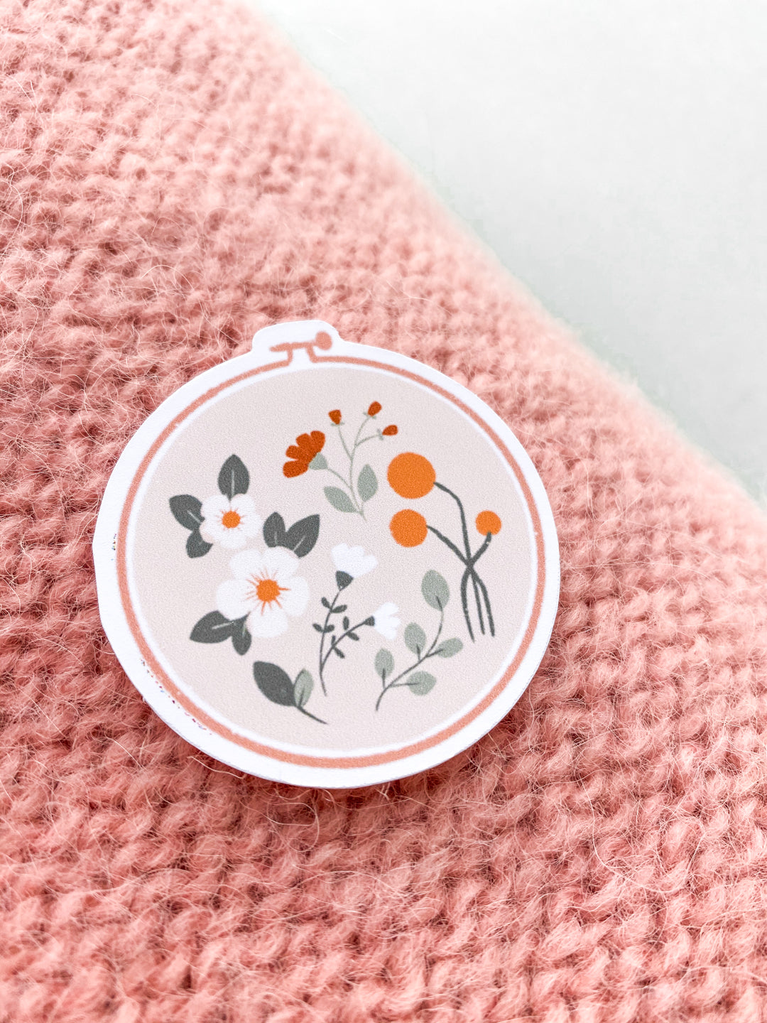 EMBROIDERY HOOP, Sticker
