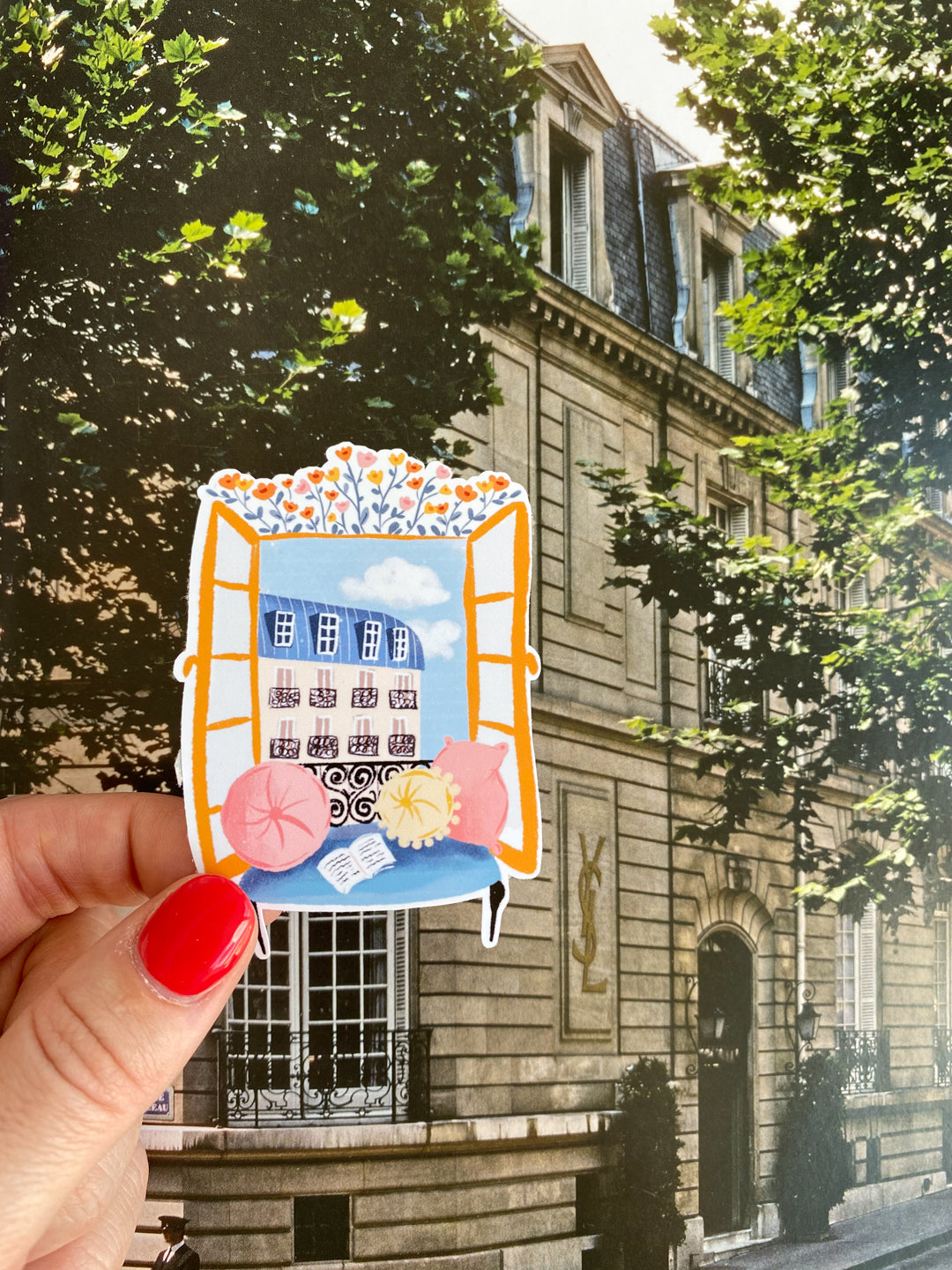 PARIS WINDOW, Sticker