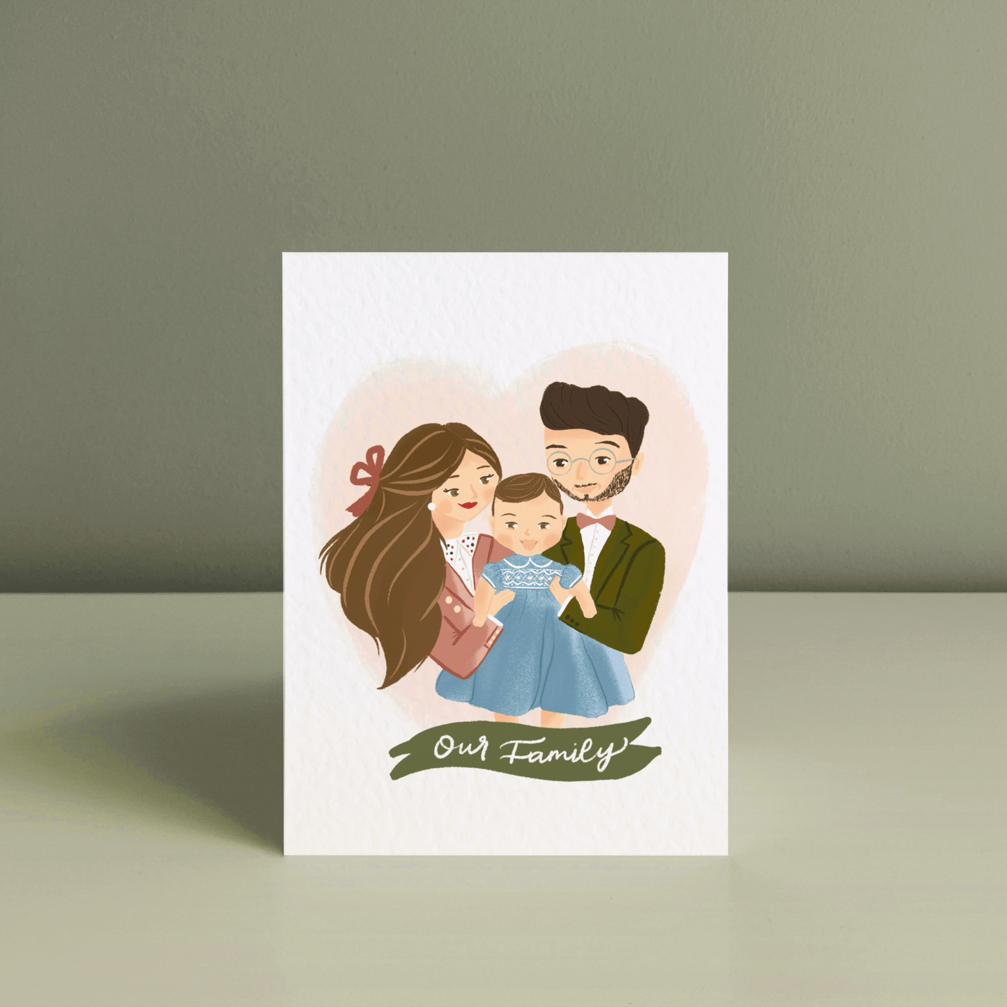 CUSTOM FAMILY PORTRAIT - Art Print