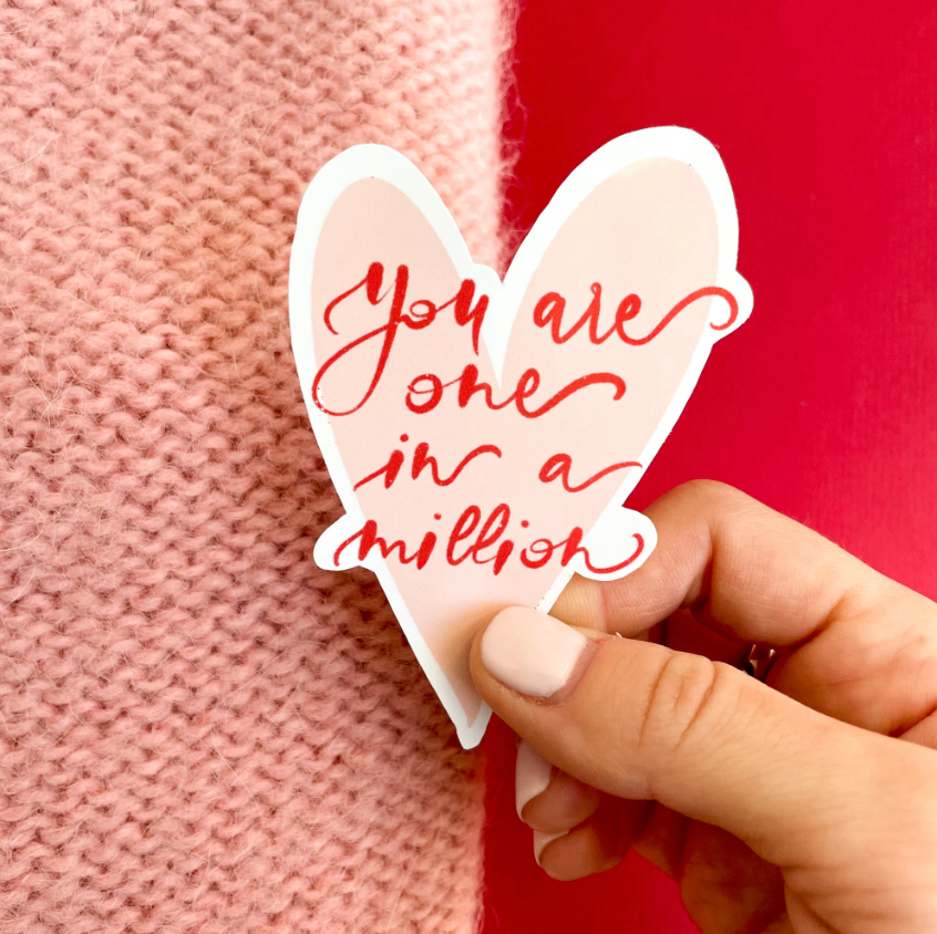 ONE IN A MILLION, Sticker