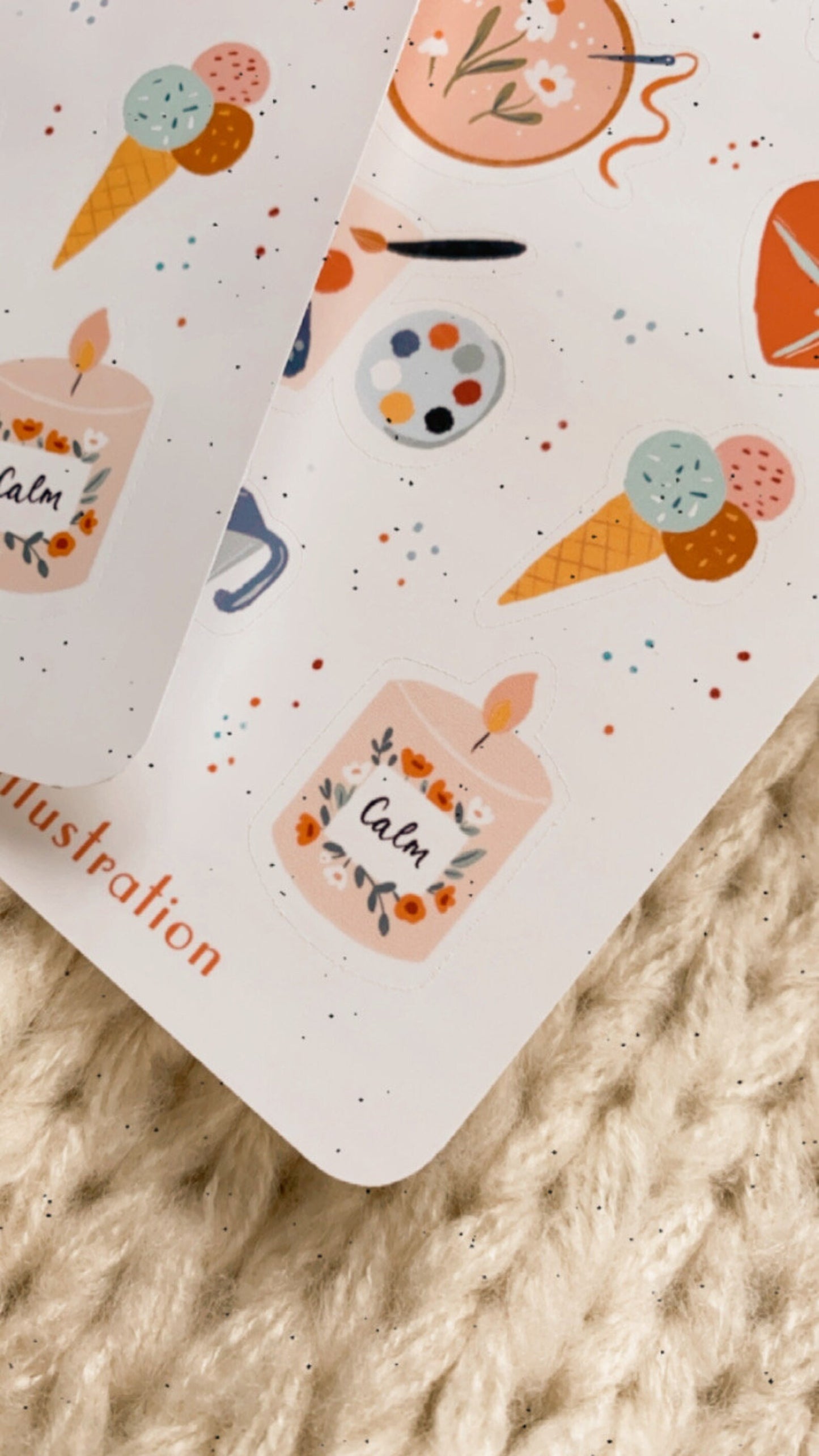 LIFE'S PLEASURES, Sticker Sheet