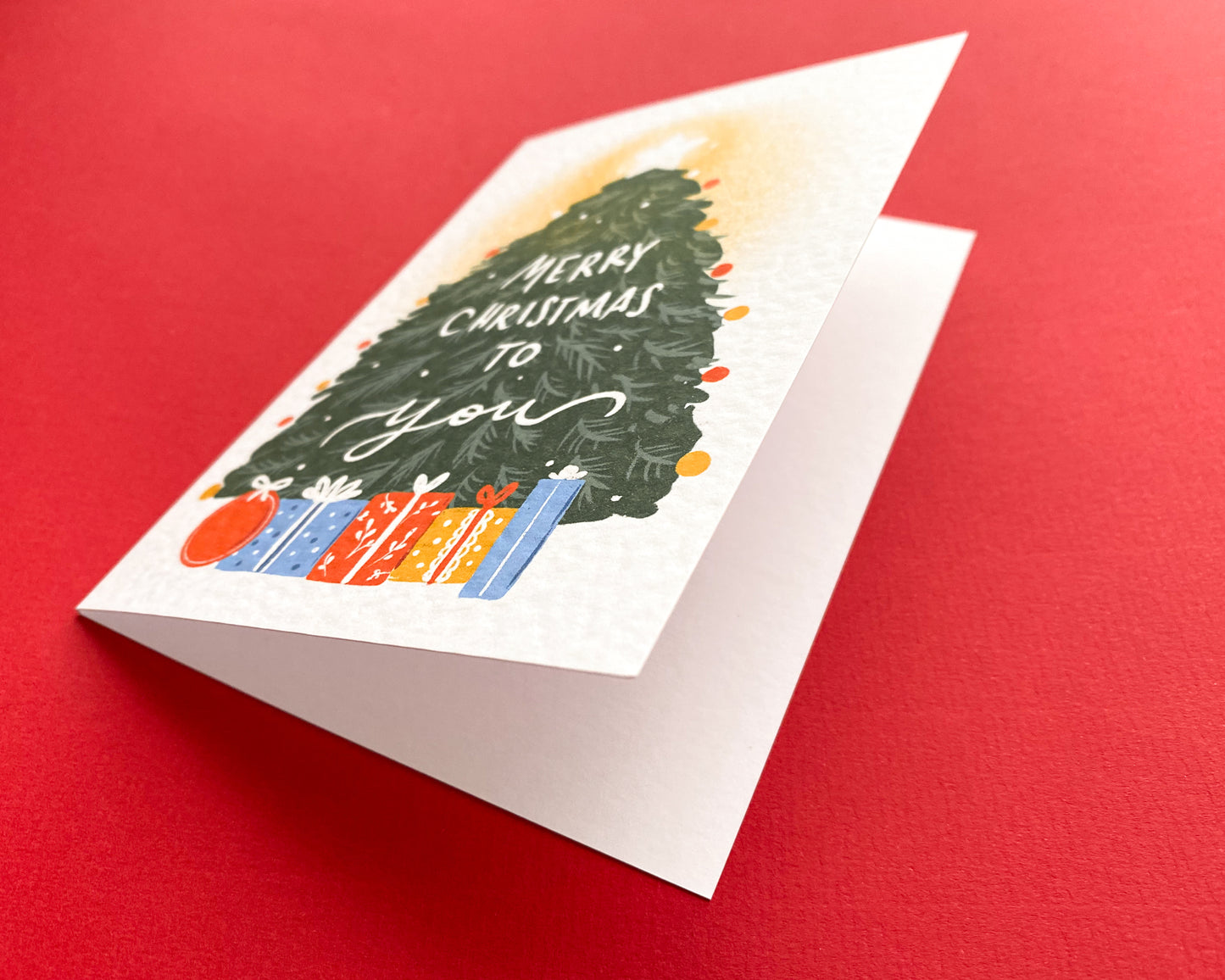 BIG CHRISTMAS TREE, Christmas Card