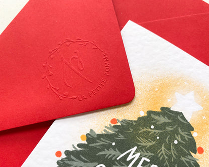 BIG CHRISTMAS TREE, Christmas Card