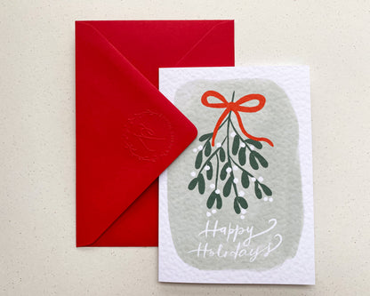 MISTLETOE, Christmas Card