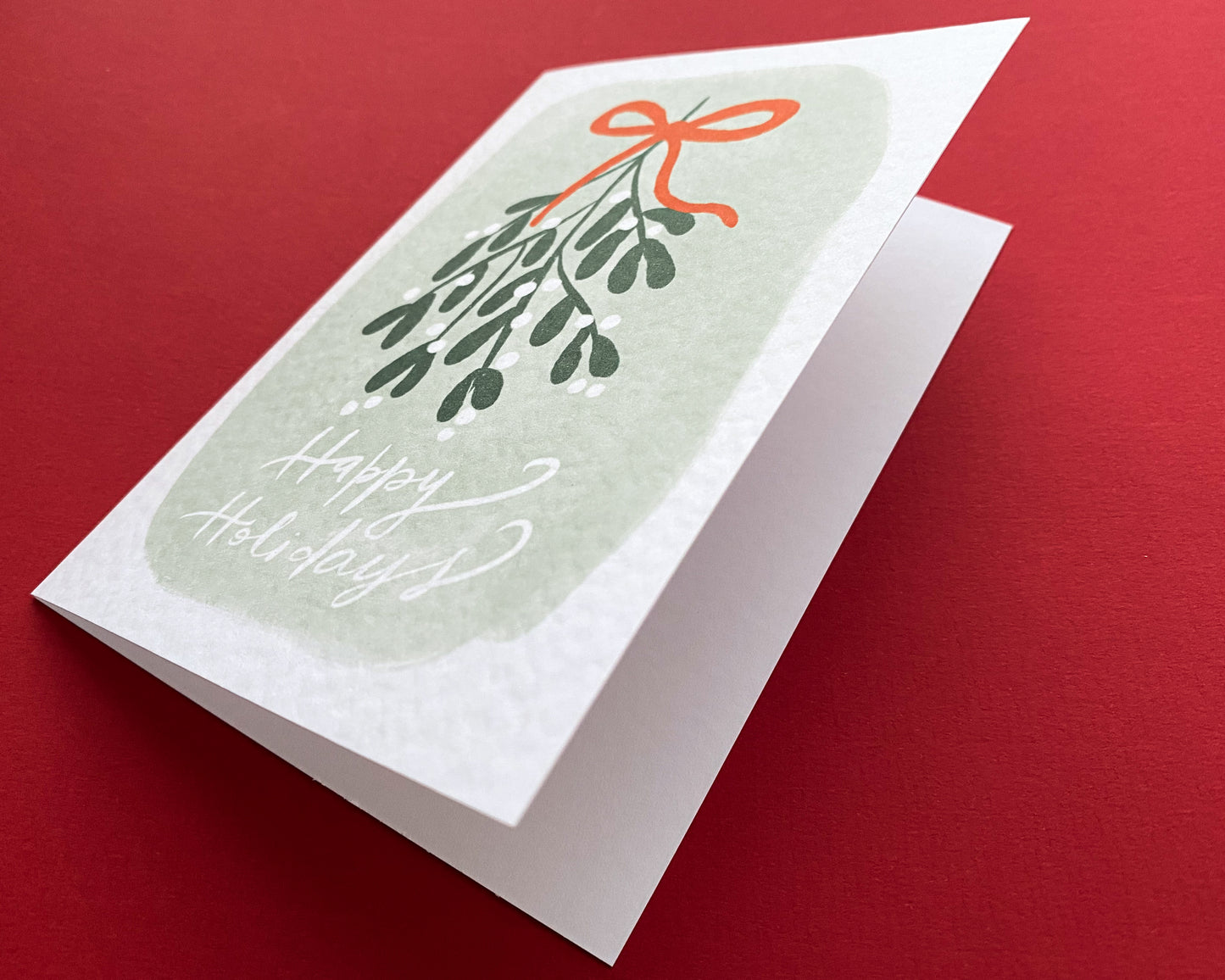 MISTLETOE, Christmas Card