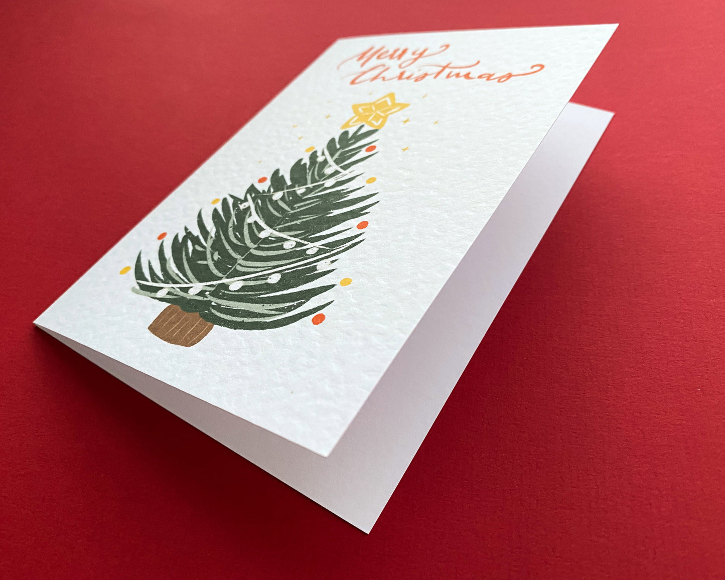 TINY CHRISTMAS TREE, Christmas Card