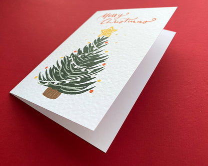 TINY CHRISTMAS TREE, Christmas Card