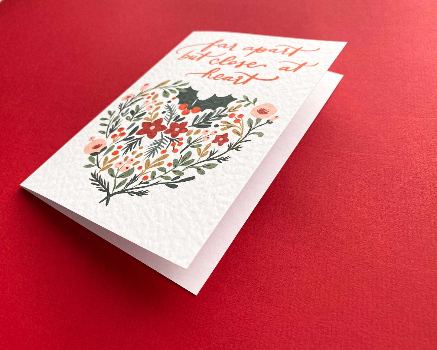 FAR APART BUT CLOSE AT HEART, Christmas Card