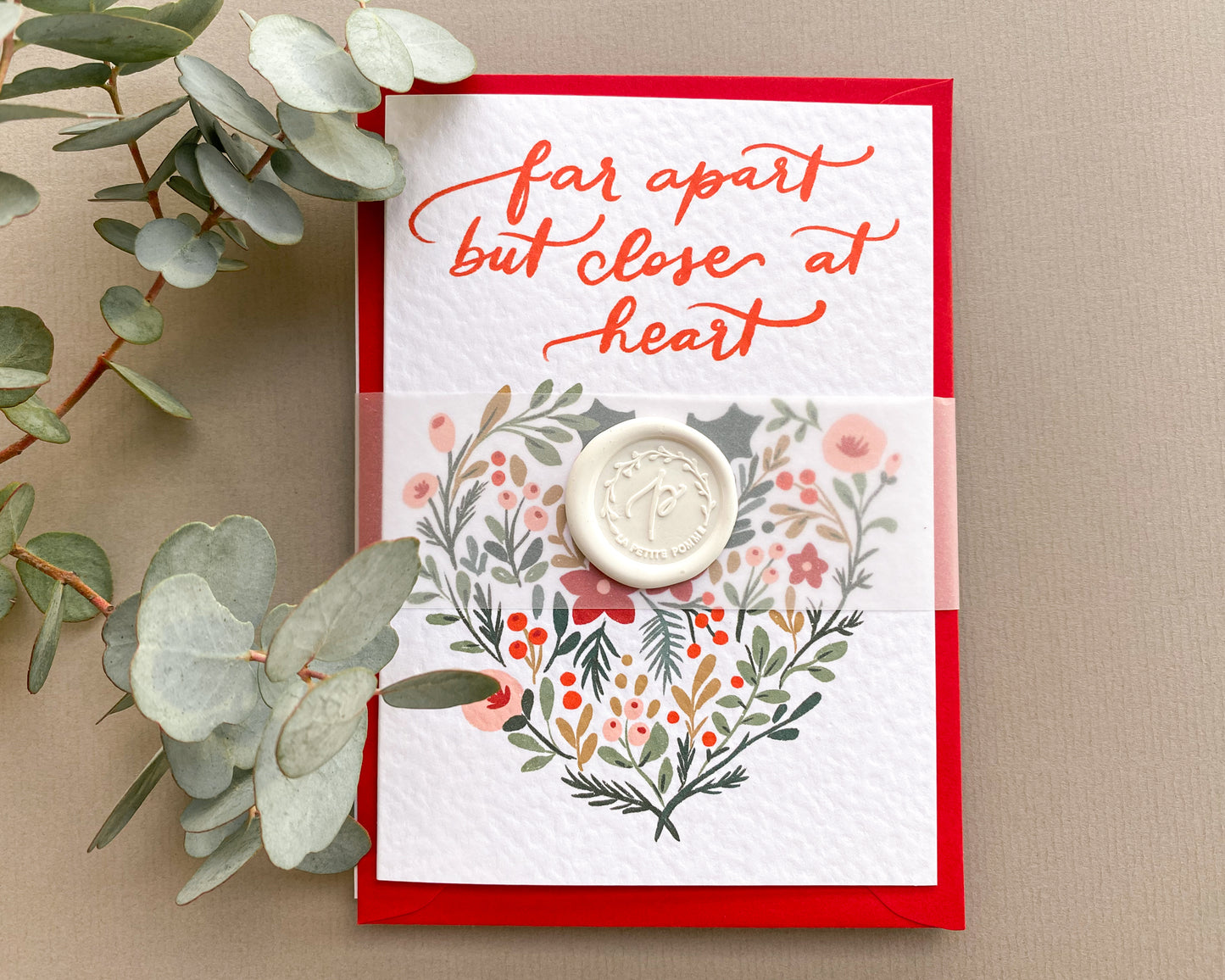 FAR APART BUT CLOSE AT HEART, Christmas Card