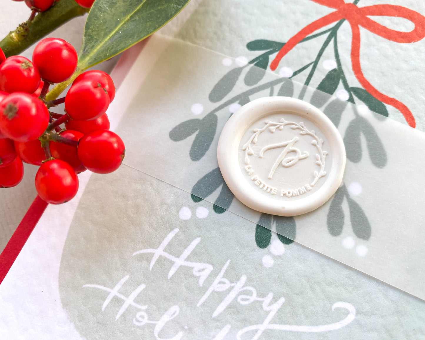 MISTLETOE, Christmas Card