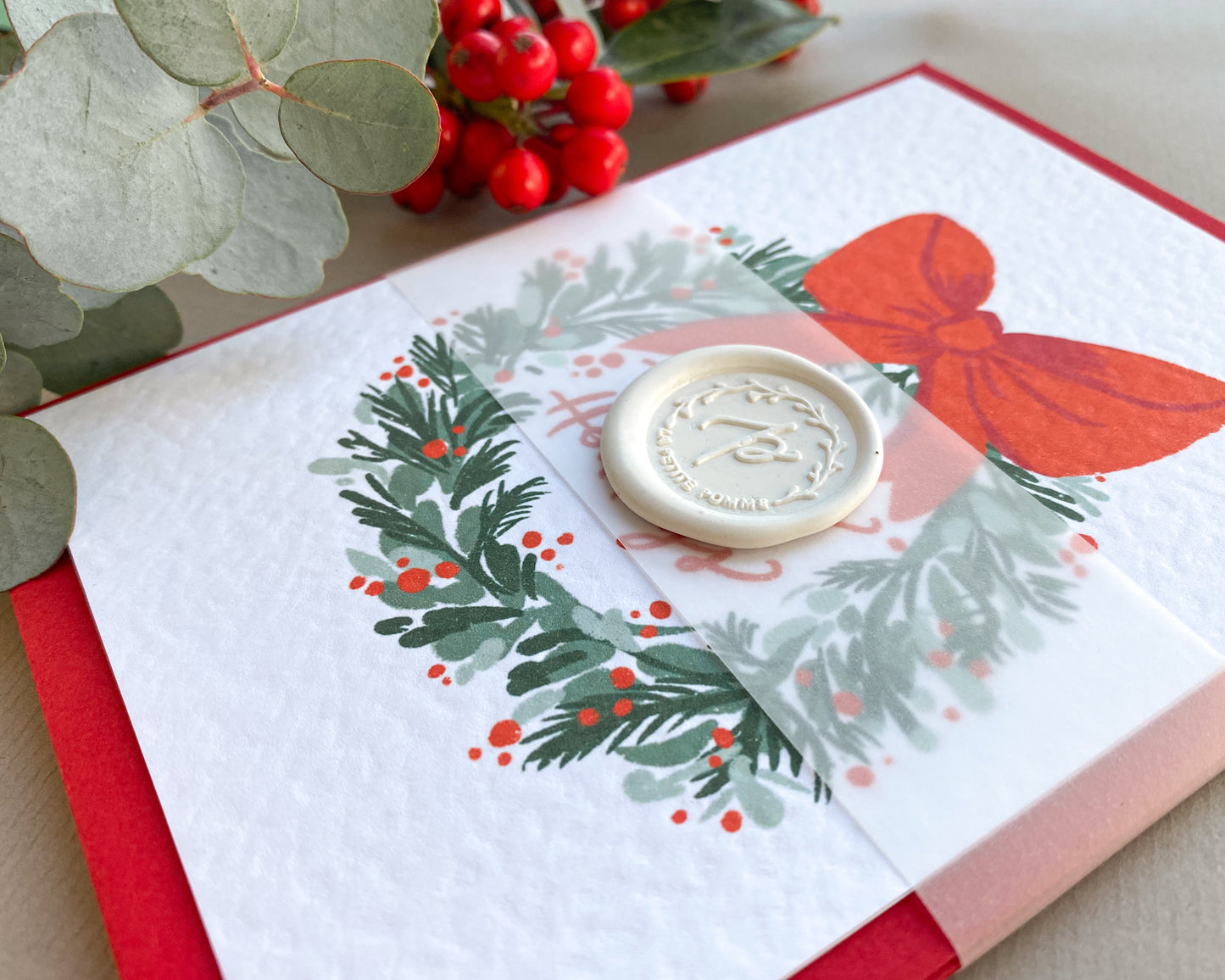 HAPPY HOLIDAYS, Christmas Card