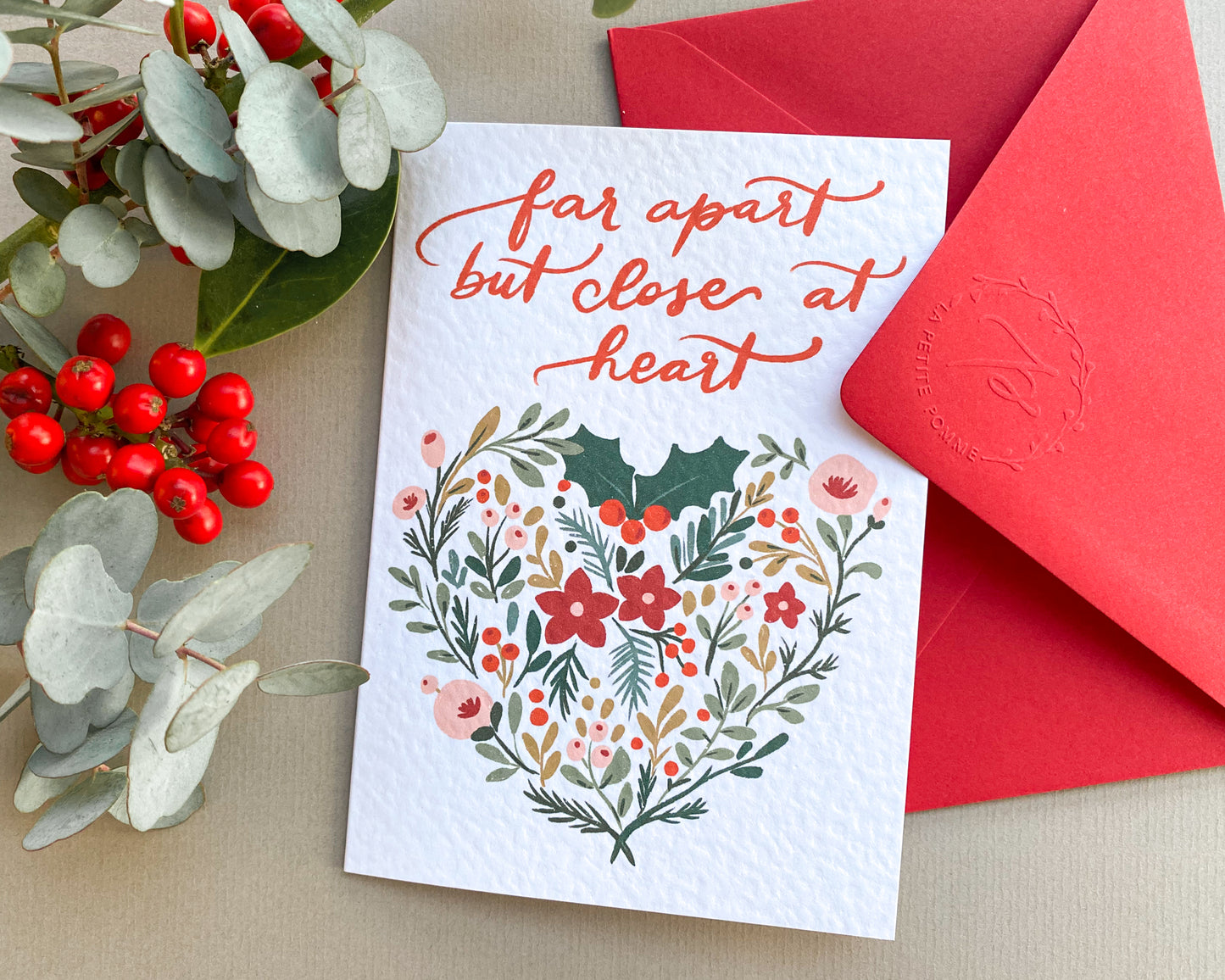 FAR APART BUT CLOSE AT HEART, Christmas Card