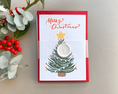 TINY CHRISTMAS TREE, Christmas Card