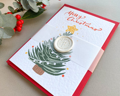 TINY CHRISTMAS TREE, Christmas Card