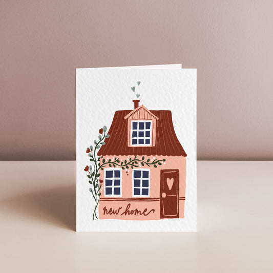 PINK HOUSE, New Home Card