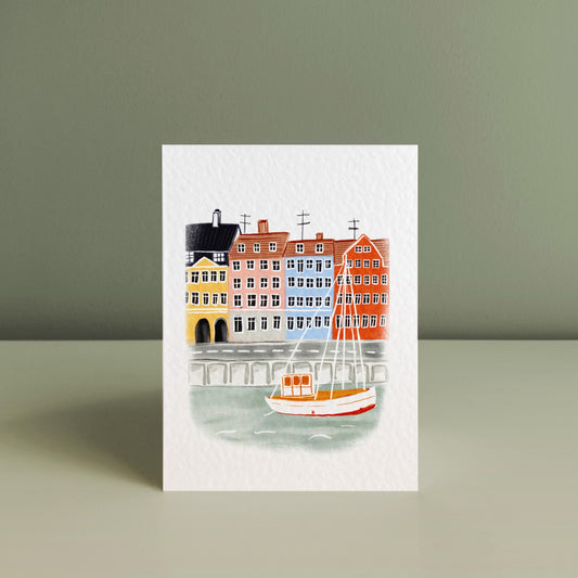 COPENHAGEN, Art Print