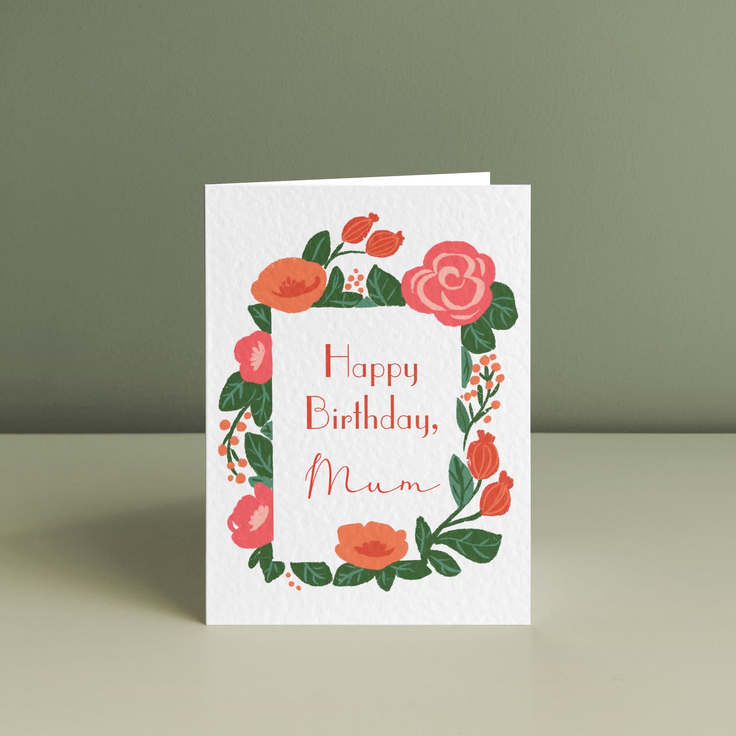 ROSES, Personalised Birthday Card