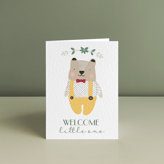 LITTLE BEAR, New Baby Card