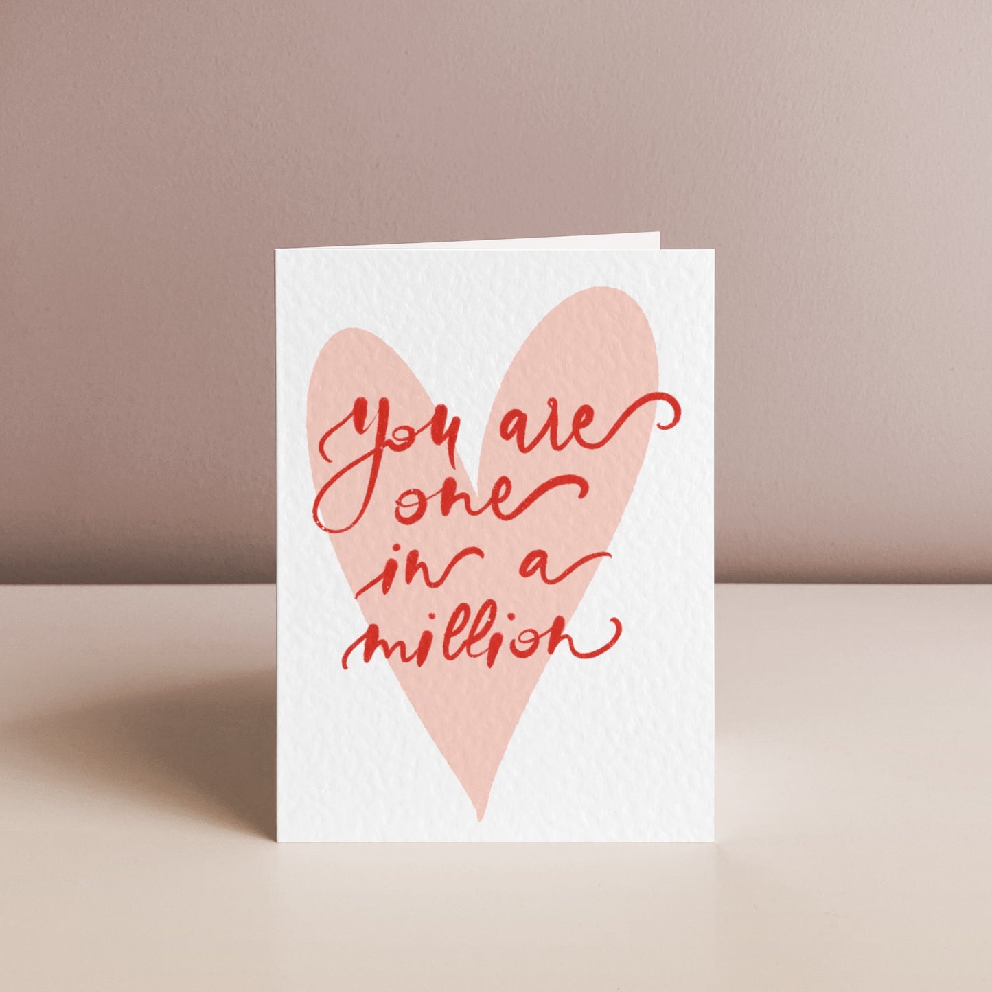 ONE IN A MILLION, Love Card