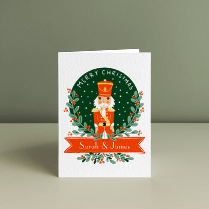 THE NUTCRACKER, Personalised Christmas Card