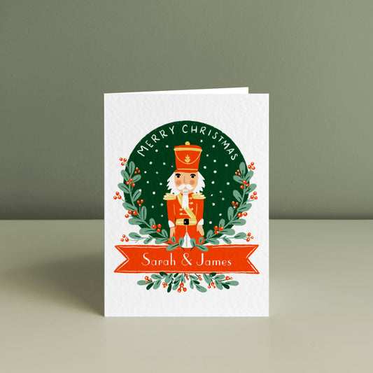 THE NUTCRACKER, Personalised Christmas Card