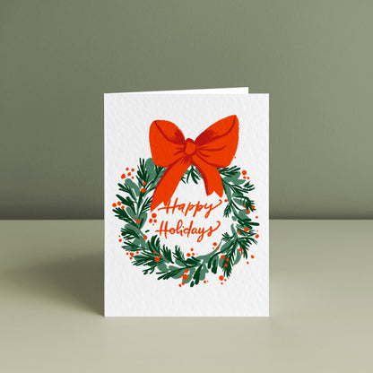 HAPPY HOLIDAYS, Christmas Card