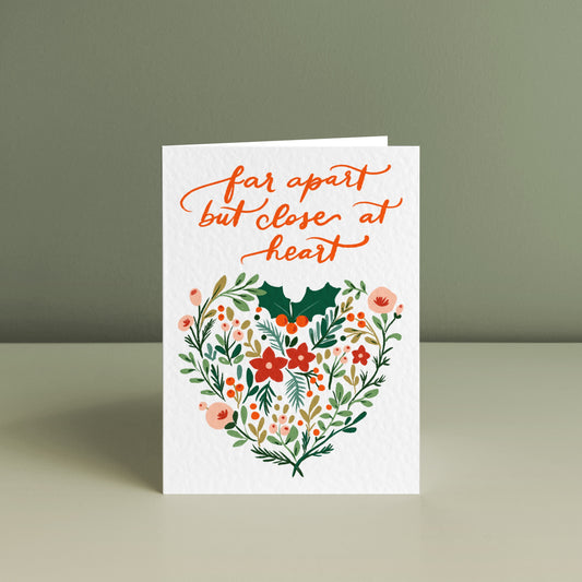 FAR APART BUT CLOSE AT HEART, Christmas Card