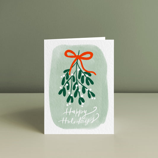 MISTLETOE, Christmas Card