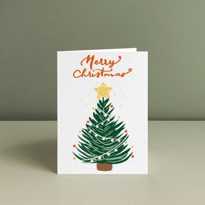 TINY CHRISTMAS TREE, Christmas Card