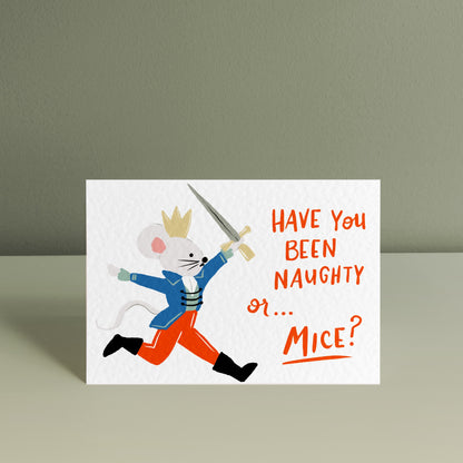 NAUGHTY OR NICE, Christmas Card