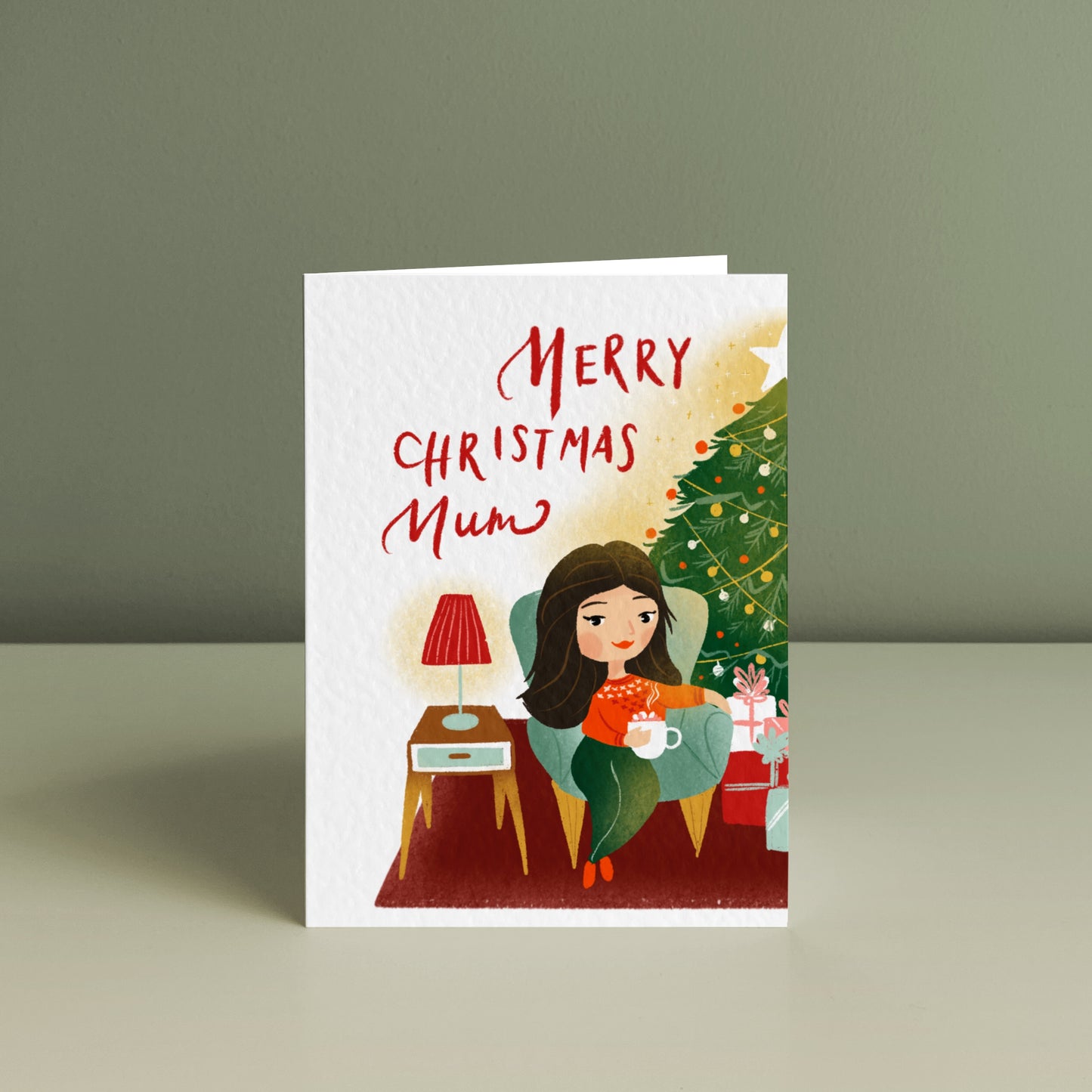 MERRY CHRISTMAS MUM, Christmas Card