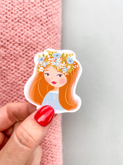 RED BEAUTY, Sticker