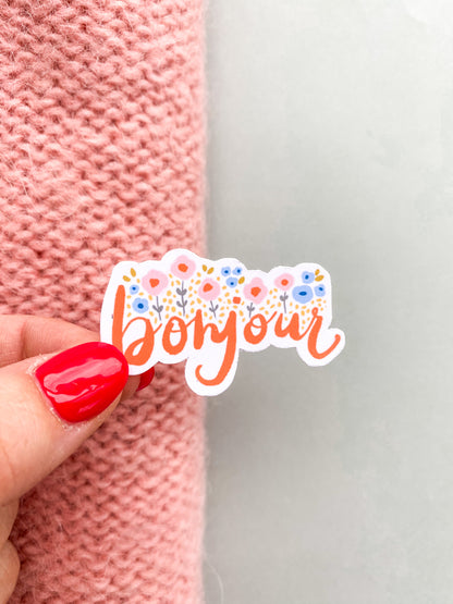 BONJOUR, Sticker