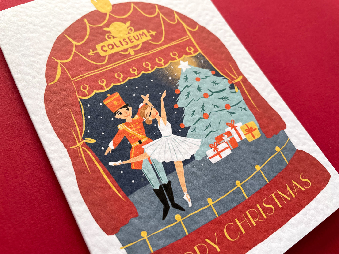 NUTCRACKER BALLET, Christmas Card