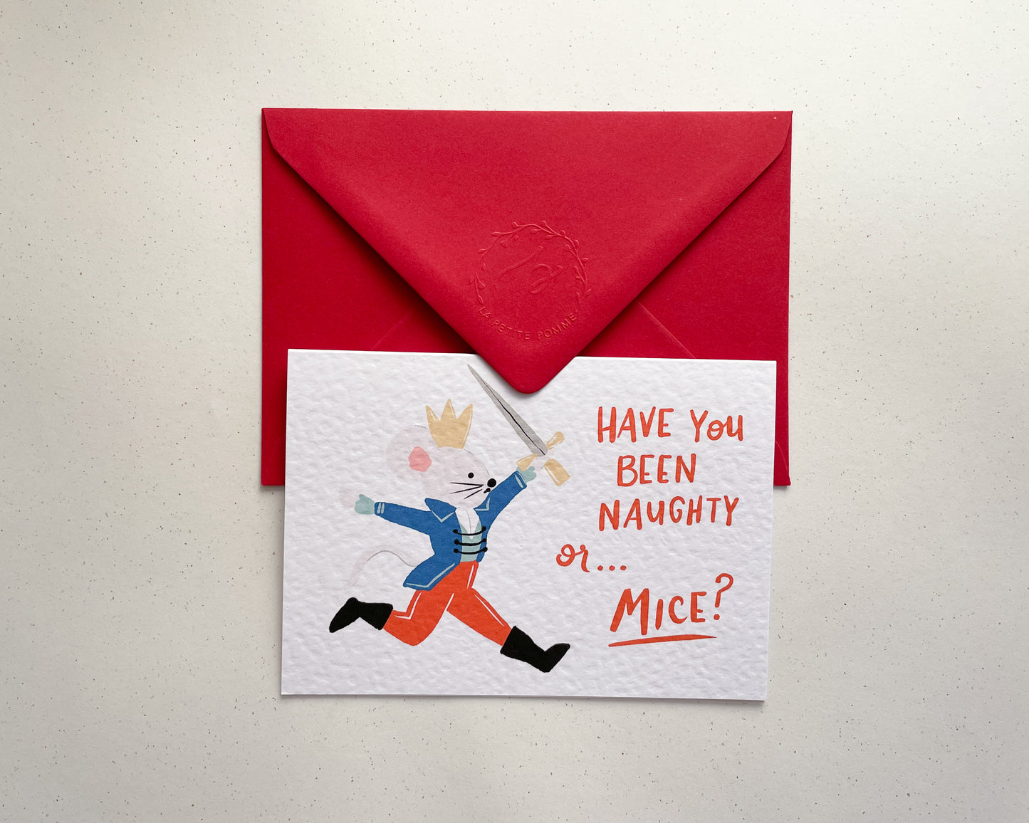NAUGHTY OR NICE, Christmas Card