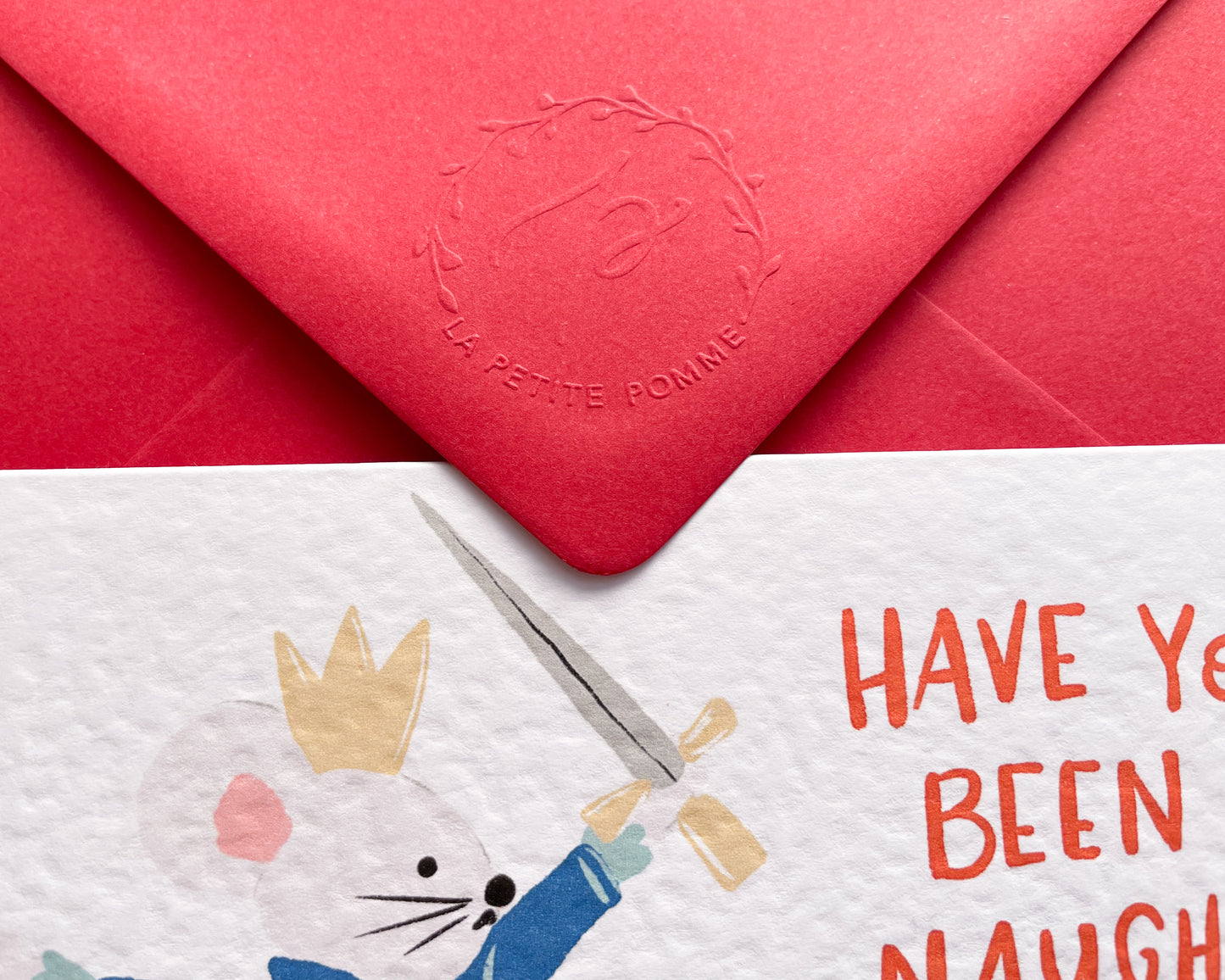 NAUGHTY OR NICE, Christmas Card