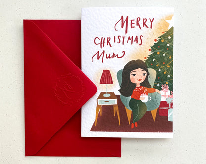 MERRY CHRISTMAS MUM, Christmas Card