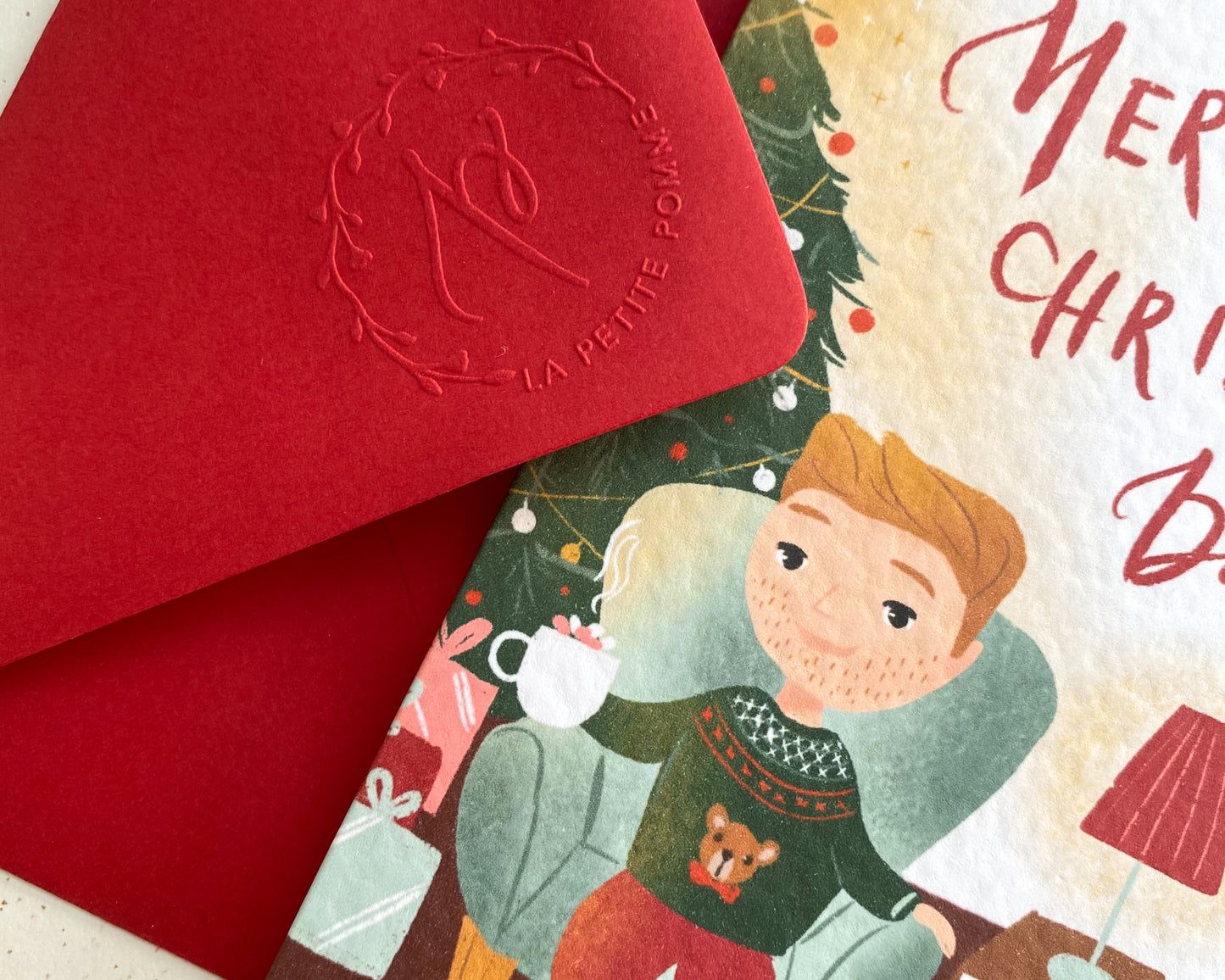 MERRY CHRISTMAS DAD, Christmas Card