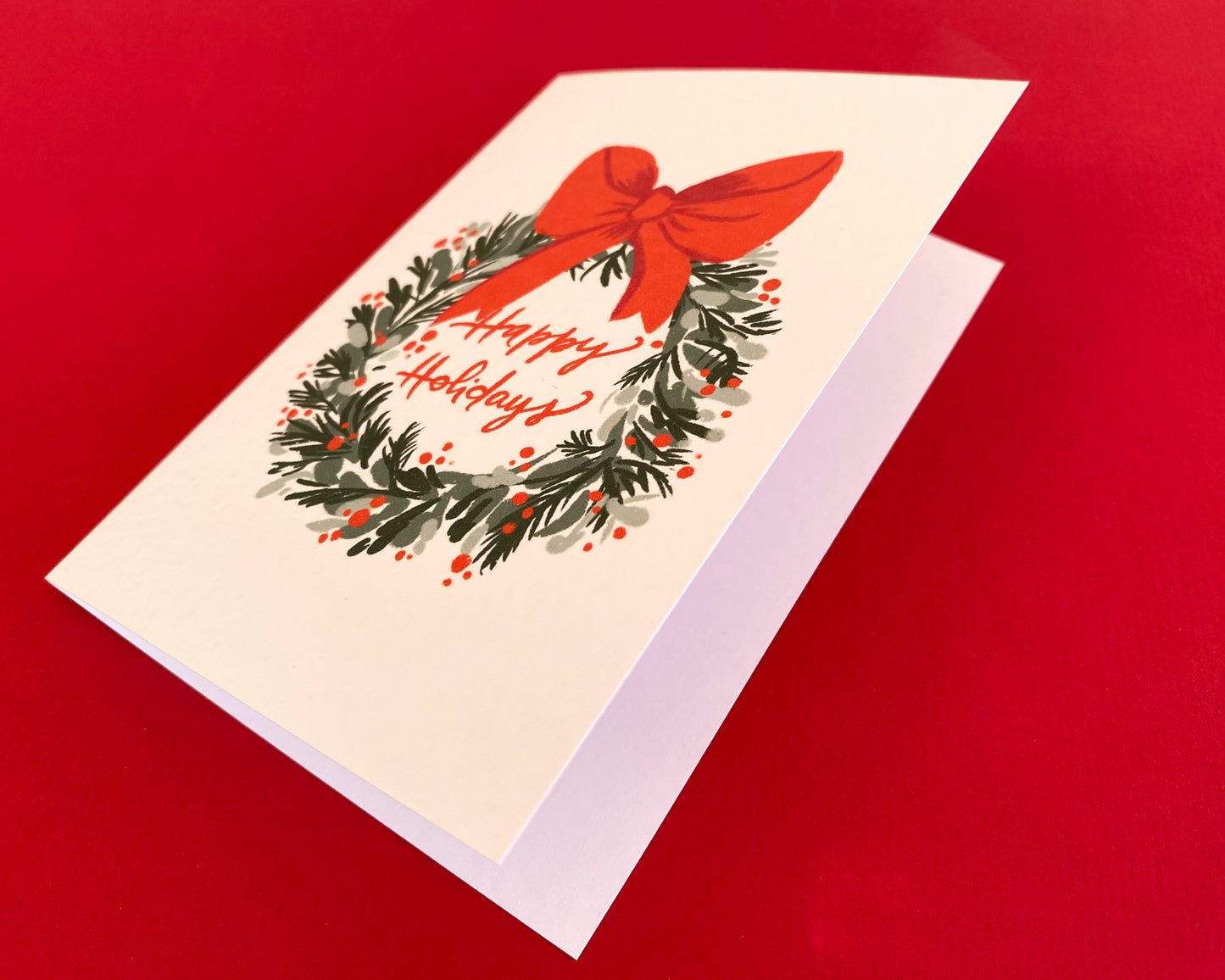 HAPPY HOLIDAYS, Christmas Card