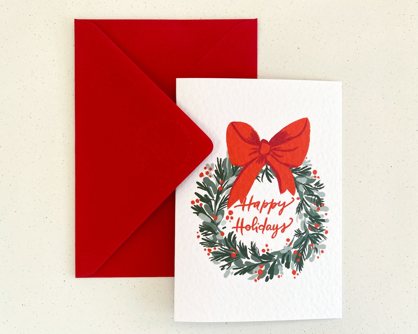 HAPPY HOLIDAYS, Christmas Card