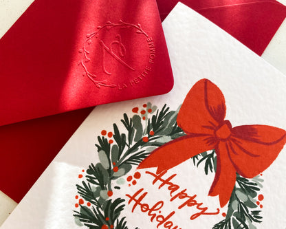 HAPPY HOLIDAYS, Christmas Card