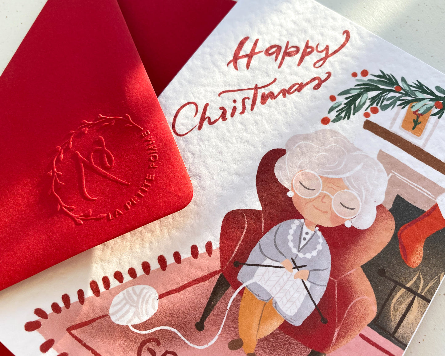 HAPPY CHRISTMAS GRANDMA & GRANDPA, Christmas Card Set